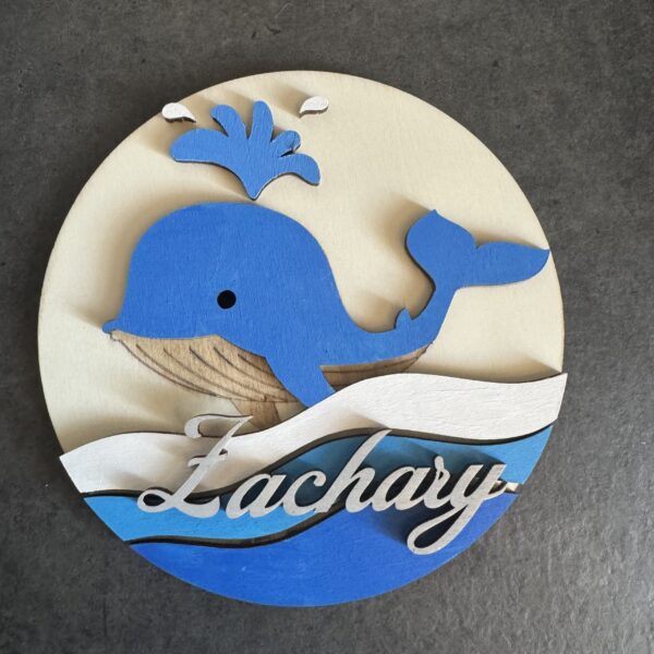 Décorations enfant baleine