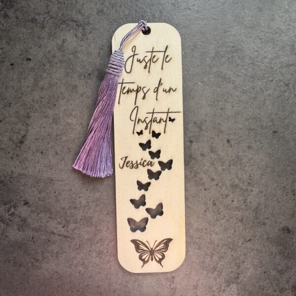 Marque page papillon