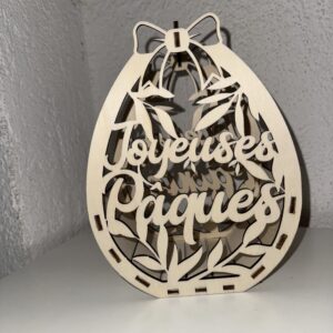 Panier de Pâques oeuf