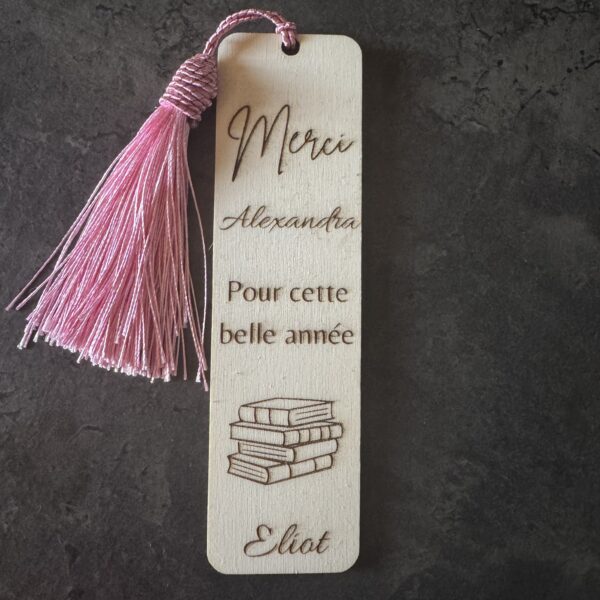 Marque page enseignant