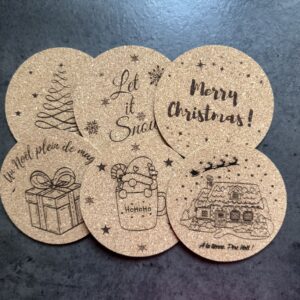 Dessous de verre noël